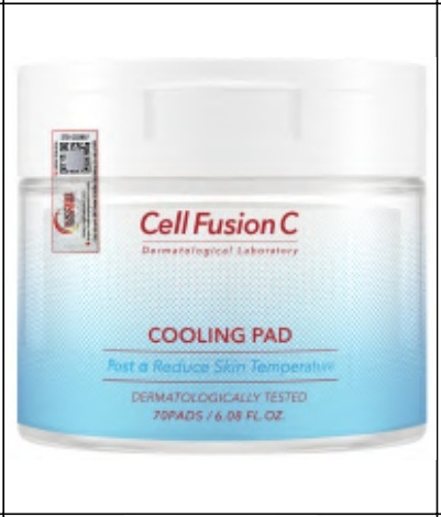 Toner Pad Hạ Nhiệt & Làm Dịu Da Khẩn Cấp Cell Fusion C Cooling Pad (70 miếng)