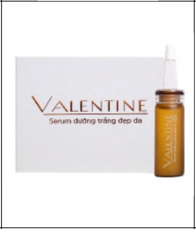 Serum dưỡng Trắng đẹp da Valentine (10 ml)
