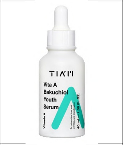 Serum Hỗ Trợ Dưỡng Da Căng Bóng Tia'm Vita A Bakuchiol Youth Serum 40ml